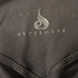 Ryderwear black scrunch butt leggings